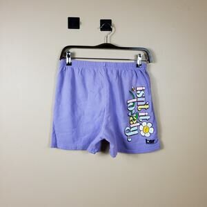 By Samii Ryan Lavender Isn't It Lovely Sweat Shorts Size M